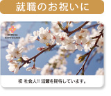 就職のお祝いに