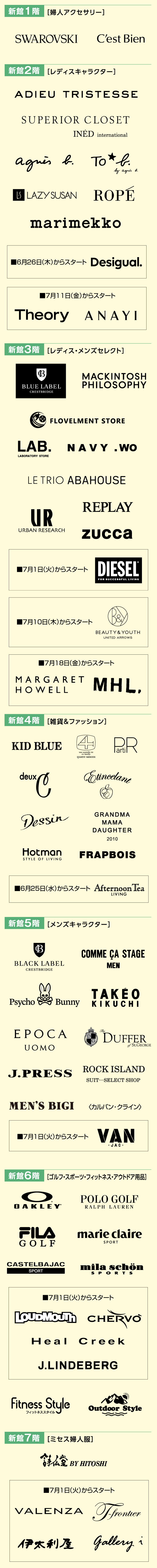 2025 夏のクリアランスセール